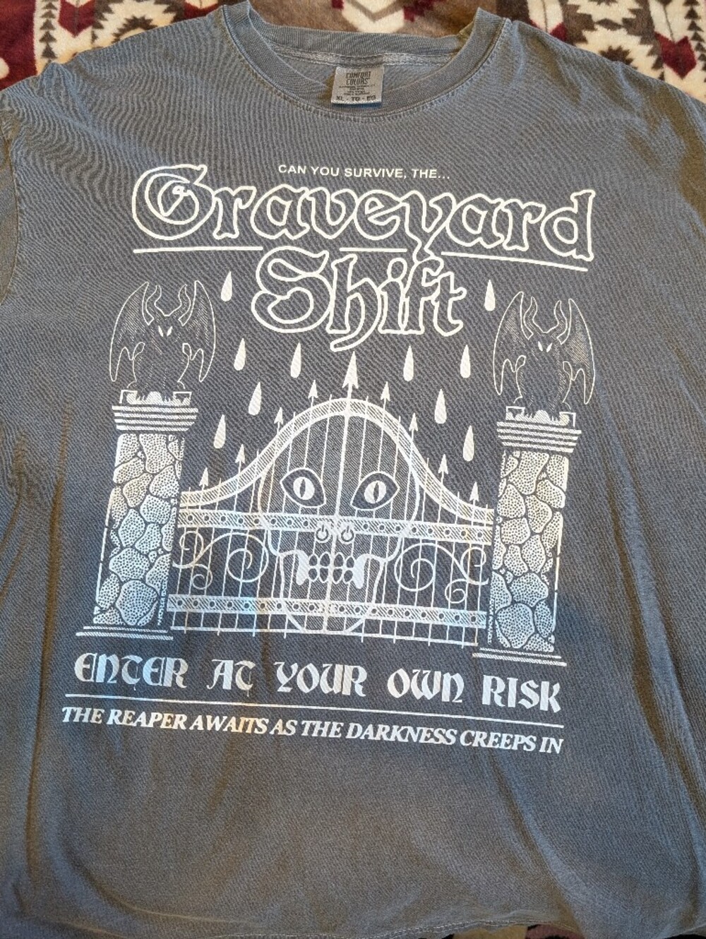 Wizard Of Barge Graveyard Tee